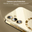 Vaku ® Samsung Galaxy A55 5G Luxury Electroplated Magnetic Magsafe Camera Protection TPU Back Cover Case