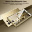 Vaku ® Samsung Galaxy S23 Ultra Luxury Electroplated Magnetic Magsafe Camera Protection TPU Back Cover Case