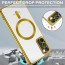 Vaku ® Samsung Galaxy S20 FE Luxury Electroplated Magnetic Magsafe Camera Protection TPU Back Cover Case