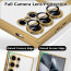 Vaku ® Samsung Galaxy S24 Ultra Luxury Electroplated Magnetic Magsafe Camera Protection TPU Back Cover Case