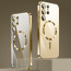 Vaku ® Samsung Galaxy S21 Ultra Luxury Electroplated Magnetic Magsafe Camera Protection TPU Back Cover Case
