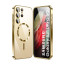 Vaku ® Samsung Galaxy S21 Ultra Luxury Electroplated Magnetic Magsafe Camera Protection TPU Back Cover Case
