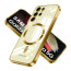 Vaku ® Samsung Galaxy S21 Ultra Luxury Electroplated Magnetic Magsafe Camera Protection TPU Back Cover Case