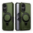 Vaku ® Oppo Reno10 5G Astor Military Grade Armor Protective Case with Ring Bracket Kickstand Back cover