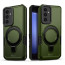 Vaku ® Samsung Galaxy S23 FE Astor Military Grade Armor Protective Case with Ring Bracket Kickstand Back cover