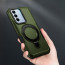 Vaku ® Vivo V27 5G Astor Military Grade Armor Protective Case with Ring Bracket Kickstand Back cover