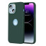 Vaku Luxos ® Apple iPhone 14 Lexza Premium Leather Logocut Shockproof TPU Hybrid Case Back Cover