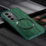 Vaku ® Samsung Galaxy S24 Diamond Plume Pattern Magnetic Magsafe Matte Soft-Touch Texture Back Cover