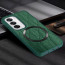 Vaku ® Oppo Reno12 Pro Diamond Plume Pattern Magnetic Magsafe Matte Soft-Touch Texture Back Cover