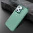 Vaku ® Xiaomi Redmi Note 12 Pro Rime Frosted Translucent Camera Protector Case with Built-in Stash Stand Back Cover