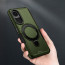 Vaku ® Oppo Reno10 5G Astor Military Grade Armor Protective Case with Ring Bracket Kickstand Back cover