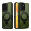 Vaku ® Vivo V25 5G Astor Military Grade Armor Protective Case with Ring Bracket Kickstand Back cover