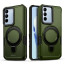 Vaku ® Vivo V27 5G Astor Military Grade Armor Protective Case with Ring Bracket Kickstand Back cover