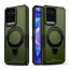 Vaku ® Vivo Y21 Astor Military Grade Armor Protective Case with Ring Bracket Kickstand Back cover