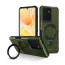 Vaku ® Vivo V25e Astor Military Grade Armor Protective Case with Ring Bracket Kickstand Back cover