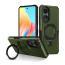 Vaku ® Oppo A58 Astor Military Grade Armor Protective Case with Ring Bracket Kickstand Back cover