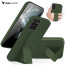 Vaku ® Samsung Galaxy S21 Ultra Harbor Grip Multi-Functional Magnetic Vertical & Horizontal Stand Case TPU Back Cover