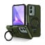 Vaku ® Vivo Y17s Astor Military Grade Armor Protective Case with Ring Bracket Kickstand Back cover