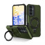 Vaku ® Samsung Galaxy A15 5G Astor Military Grade Armor Protective Case with Ring Bracket Kickstand Back cover