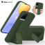 Vaku ® Vivo Y21G Harbor Grip Multi-Functional Magnetic Vertical & Horizontal Stand Case TPU Back Cover