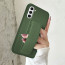 Vaku ® Samsung Galaxy S21 FE Harbor Grip Multi-Functional Magnetic Vertical & Horizontal Stand Case Silicon Back Cover