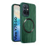 Vaku ® Vivo Y75 5G Diamond Plume Pattern Magnetic Magsafe Matte Soft-Touch Texture Back Cover