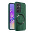Vaku ® Samsung Galaxy A34 5G Diamond Plume Pattern Magnetic Magsafe Matte Soft-Touch Texture Back Cover