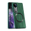 Vaku ® Vivo V40 5G Diamond Plume Pattern Magnetic Magsafe Matte Soft-Touch Texture Back Cover