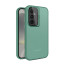 Vaku ® Samsung Galaxy S24 Plus Rime Frosted Translucent Camera Protector Case with Built-in Stash Stand Back Cover