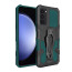 Vaku ® Samsung Galaxy S23 Vanguard Military Grade Armor Case with Metal Belt Clip Kickstand Back Cover