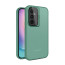 Vaku ® Samsung Galaxy A24 4G Rime Frosted Translucent Camera Protector Case with Built-in Stash Stand Back Cover