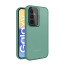 Vaku ® Samsung Galaxy A15 5G Rime Frosted Translucent Camera Protector Case with Built-in Stash Stand Back Cover