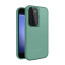 Vaku ® Samsung Galaxy S23 Rime Frosted Translucent Camera Protector Case with Built-in Stash Stand Back Cover