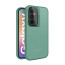 Vaku ® Samsung Galaxy A54 5G Rime Frosted Translucent Camera Protector Case with Built-in Stash Stand Back Cover