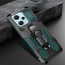Vaku ® Xiaomi Redmi Note 12 Pro Vanguard Military Grade Armor Case with Metal Belt Clip Kickstand Back Cover
