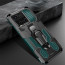 Vaku ® Vivo Y33T Vanguard Military Grade Armor Case with Metal Belt Clip Kickstand Back Cover