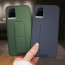Vaku ® Vivo Y21G Harbor Grip Multi-Functional Magnetic Vertical & Horizontal Stand Case TPU Back Cover