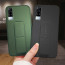 Vaku ® Vivo Y53s Harbor Grip Multi-Functional Magnetic Vertical & Horizontal Stand Case TPU Back Cover