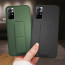 Vaku ® Redmi Note 11T 5G Harbor Grip Multi-Functional Magnetic Vertical & Horizontal Stand Case TPU Back Cover