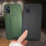 Vaku ® Samsung Galaxy M52 5G Harbor Grip Multi-Functional Magnetic Vertical & Horizontal Stand Case TPU Back Cover