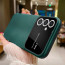Vaku ® Samsung Galaxy S23 FE Polarized Large Window Glass Camera Protector Dual Layer Shockproof Back Cover