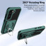 Vaku Luxos ® Samsung Galaxy S23 Axion Armor Military Grade Protective Case with Magnetic Ring Holder Kickstand Back Cover