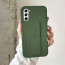 Vaku ® Samsung Galaxy S21 FE Harbor Grip Multi-Functional Magnetic Vertical & Horizontal Stand Case Silicon Back Cover