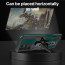 Vaku ® Samsung Galaxy S24 Ultra Vanguard Military Grade Armor Case with Metal Belt Clip Kickstand Back Cover