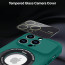 Vaku ® Apple iPhone 14 Pro Max Polarized Magnetic Magpro Camera Lens Protector Logo Hole Back Cover