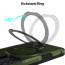 Vaku ® Samsung Galaxy S23 Astor Military Grade Armor Protective Case with Ring Bracket Kickstand Back cover
