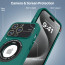 Vaku ® Apple iPhone 15 Pro Polarized Magnetic Magpro Camera Lens Protector Logo Hole Back Cover