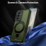 Vaku ® Samsung Galaxy S24 5G Astor Military Grade Armor Protective Case with Ring Bracket Kickstand Back cover