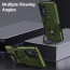 Vaku ® Oppo A17 Astor Military Grade Armor Protective Case with Ring Bracket Kickstand Back cover