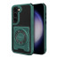 Vaku Luxos ® Samsung Galaxy S23 Axion Armor Military Grade Protective Case with Magnetic Ring Holder Kickstand Back Cover